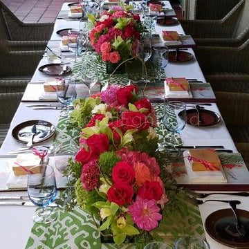 Long and Low Centerpiece