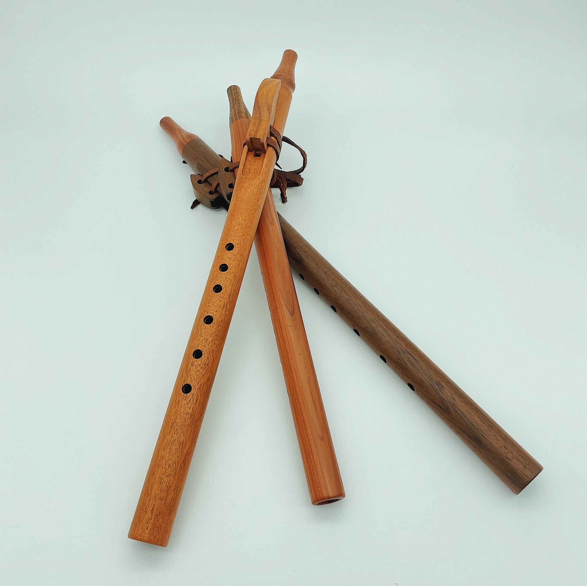 native american wooden flute
